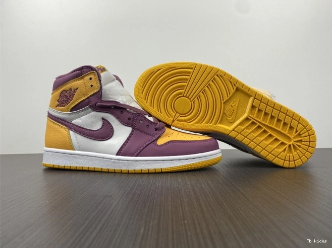Reps TBK OG Air Jordan High 1 Brotherhood 555088-706 0806
